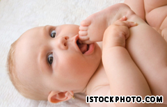 Baby foot mouth