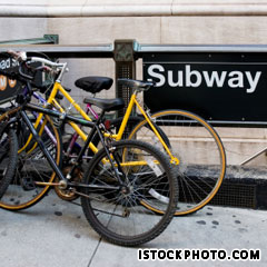 Bicycles subway
